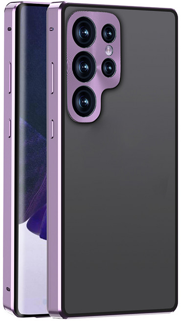 YINUO 겔럭시 S23울트라 양면강화유리 마그네틱 자동흡착 magsafe 케이스 적용