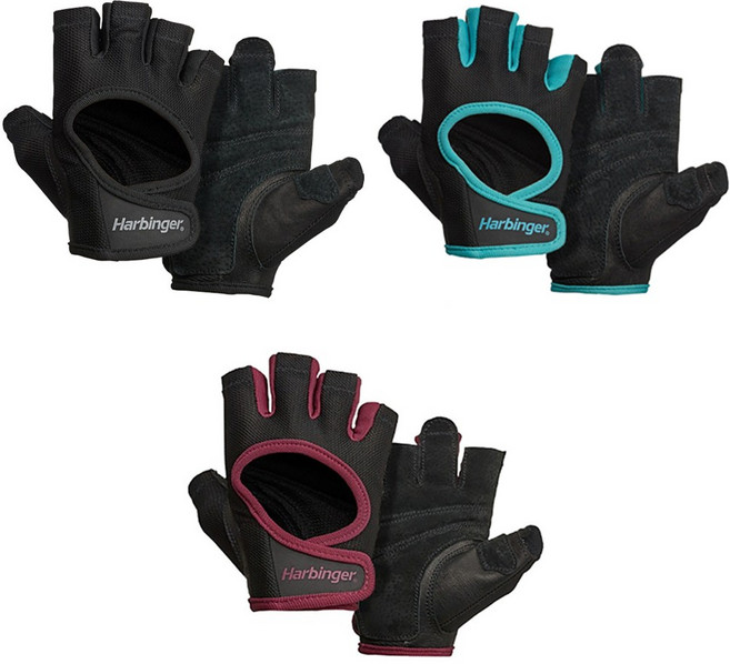 하빈져 트레이닝 헬스장갑 파워 글러브 여성용, 블루