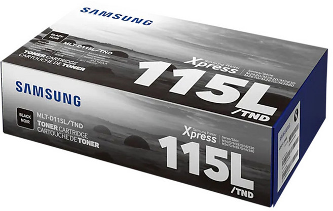 삼성전자 MLT-D115L/TND 정품 토너 SL-M2620/2820/2870, 1개, 검정