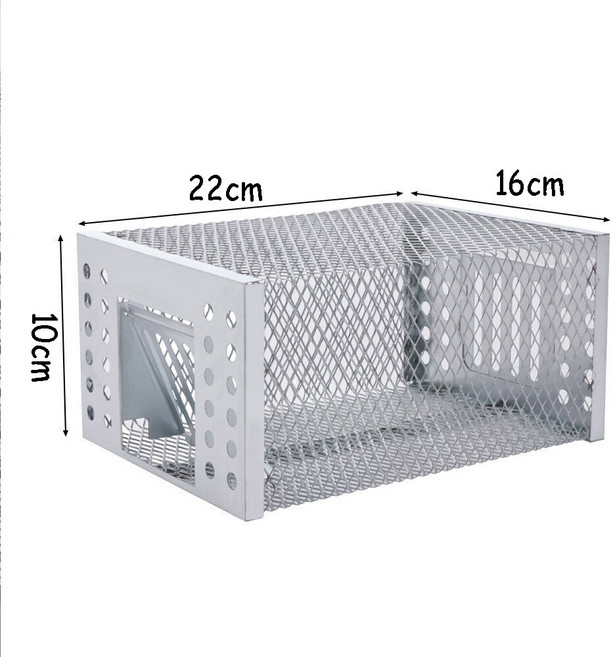 金屬捕鼠籠 22x16x10公分, 1個, 1個裝