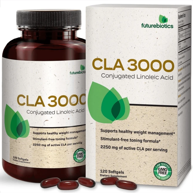 공액 리놀레산 영양제 CLA 3000MG 고함량 고용량 120정 2개월분 고함량 해외직구 Futurebiotic, 2병  4개월 - 쿠팡