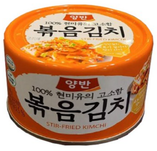 동원 양반 캔볶음김치 160g, 1개