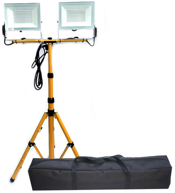 원스탑 LED 이동식 투광기 가방세트 투광등 작업등 스탠드 캠핑조명, 1개