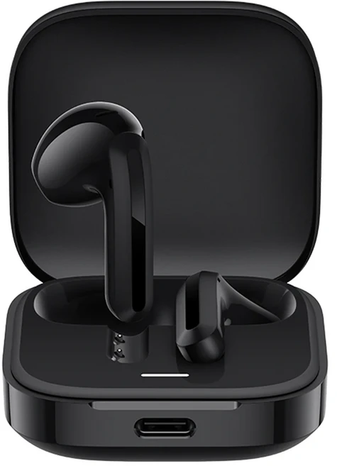 샤오미 레드미 버즈 6 바이탈리티 에디션 블루투스 5.4 소음 감소 이어폰 30H 배터리 수명 5 가지 튜닝, 01 검정색