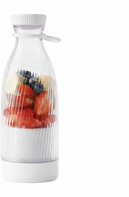 헤이즈 충전식 소형 믹서기 쉐이커, HEMON(화이트)