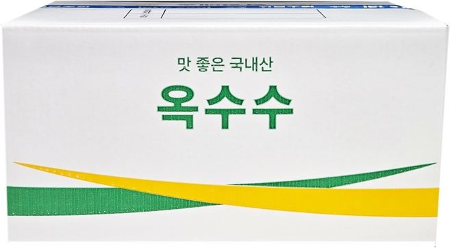 초당 대학 찰 옥수수 포장 박스 15매, 15개, 400*320*200