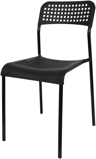 인테리어 에이디 체어, 블랙, 1개