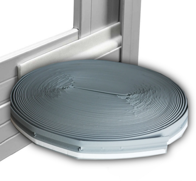 히트키퍼 프리미엄 신소재 20m 대용량 문풍지, 1개, 그레이