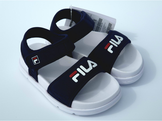 [국내매장정품] 휠라키즈 샌들 아동용 매쉬소재 푹신한 쿠셔닝 발편한신발