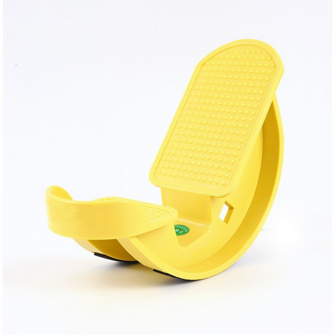 귀월미 아킬레스건 스트레칭 보드 종아리 발목 발바닥 스트레칭 요가 보조 훈련 기구, 노란색