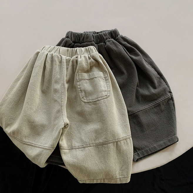 투에그 아동용 와이드 밴딩 팬츠