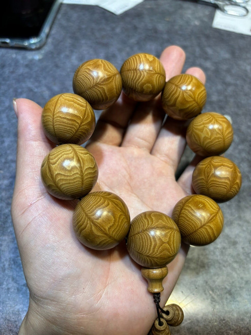 降龍木老料六道木精品滿紋 念珠