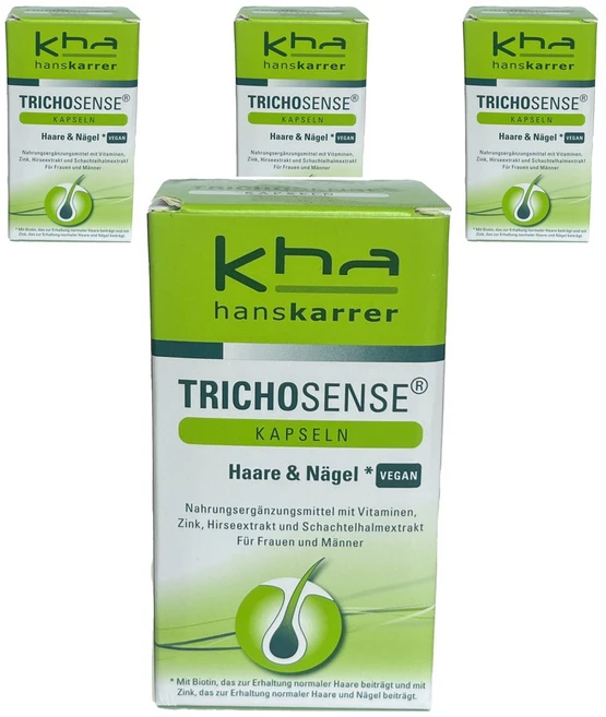 한스카러 트리코스 헤어 네일 비건 캡슐, 4개, 60정 - 쿠팡