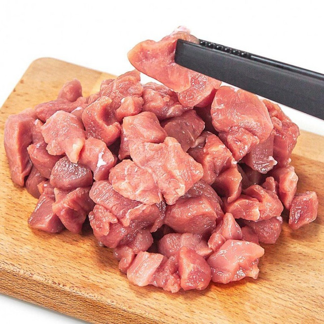 한돈안심 카레용 냉장 300g 볶음짜장용 손질정육, 1개, 1g