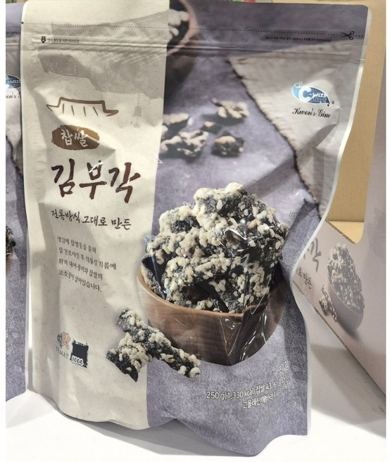 코스트코 찹쌀 김부각, 250g, 1개
