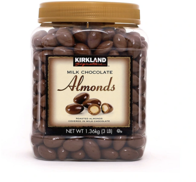 커클랜드시그니춰 밀크초콜릿 아몬드 코스트코, 1.36kg, 1개
