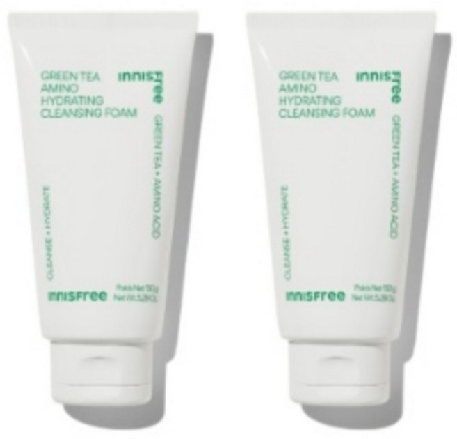 이니스프리 그린티 클렌징 폼, 150ml, 2개