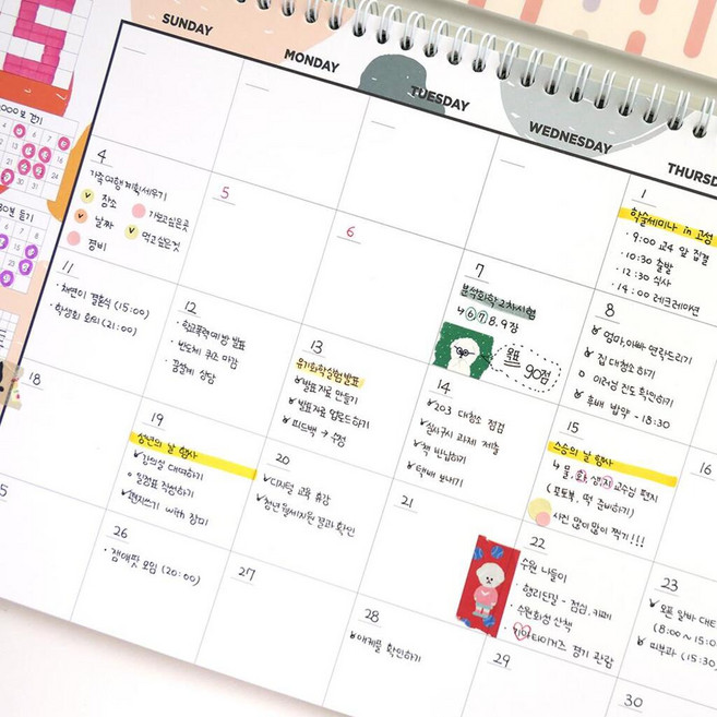 건망증GMZ 만년형 빅메모리 스케줄러 노트 다이어리 플래너, 석기시대