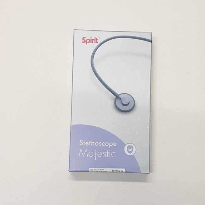 Spirit 간호사용 양면청진기CK-605T, 1개