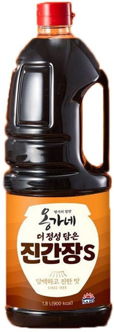 해표 진간장S, 1.8L, 2개