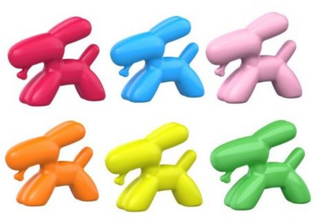 코가도(KOGADO) 해피독 차량용 방향제, 도손(노랑), 1개