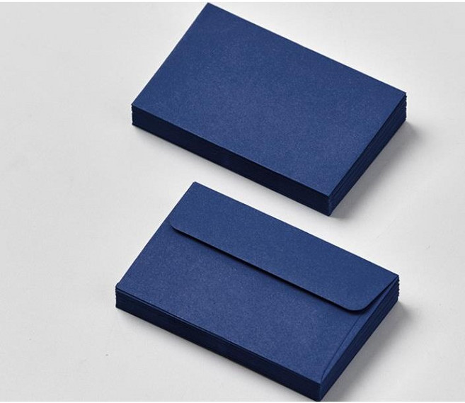 95x60mm 밍크지 미니봉투 보증서 증명사진 스튜디오 명함 쥬얼리 쿠폰 봉투 50매, 39.네이비