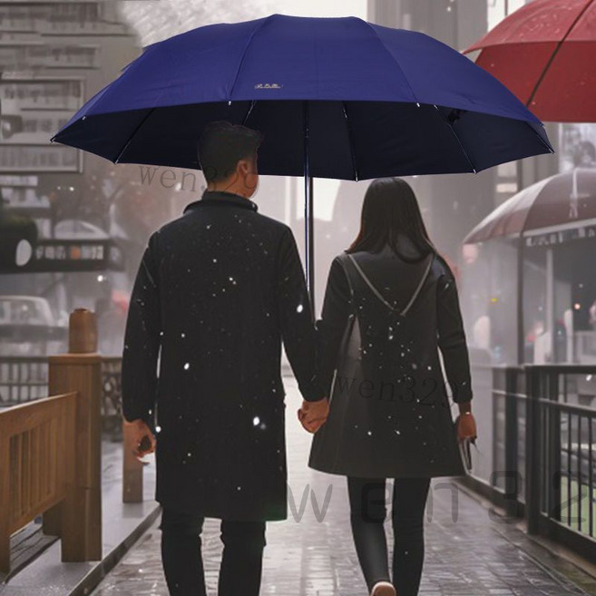 152cm超大折疊雨傘，三人晴雨兩用遮陽傘