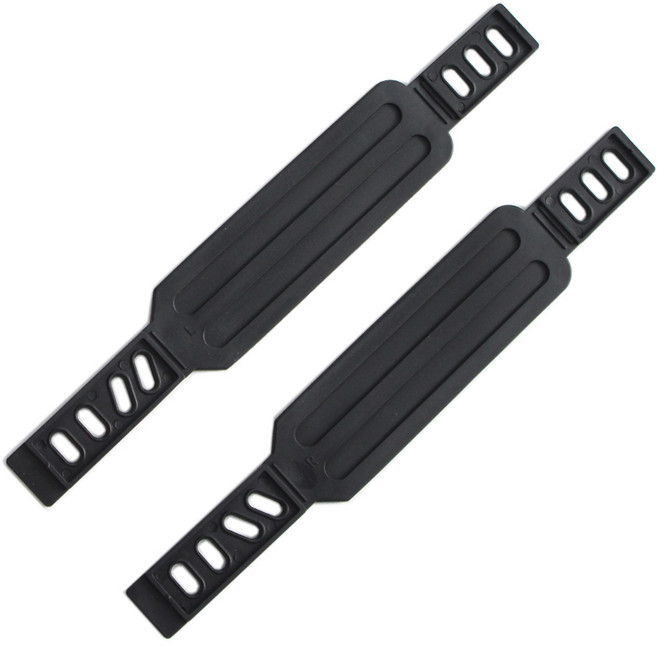 페달끈 1쌍[2개] 실내자전거페달 끈 헬스자전거 발덥개 보호대 덮개 엑스바이크 정품페달, 1세트, B타입[블랙]