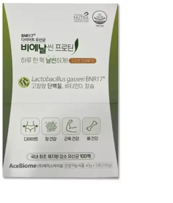 다이어트 유산균 비에날씬 프로틴 40g x 5개입 556026