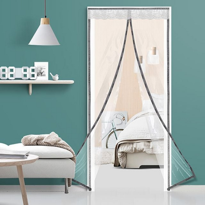 보급형자석방풍막 베란다방풍비닐 막 난방커튼 방한문, 1개