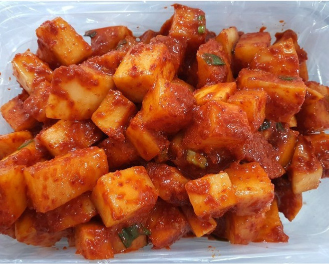 전주진김치 깍두기 1kg 국산 전라도 김치, 특매운맛(청량고추), 1개