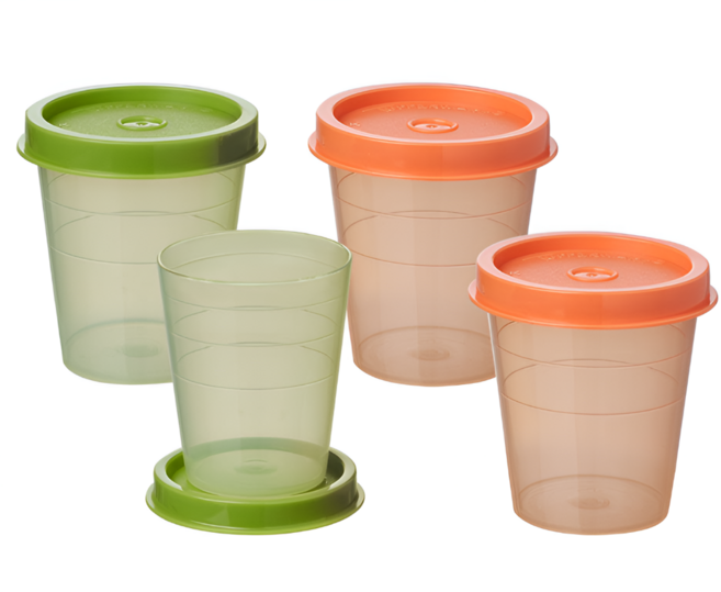 타파웨어 약통 소스통 미니밀폐용기 59ml, 1세트