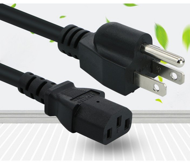 電腦螢幕電源線 三孔電源線, 1個