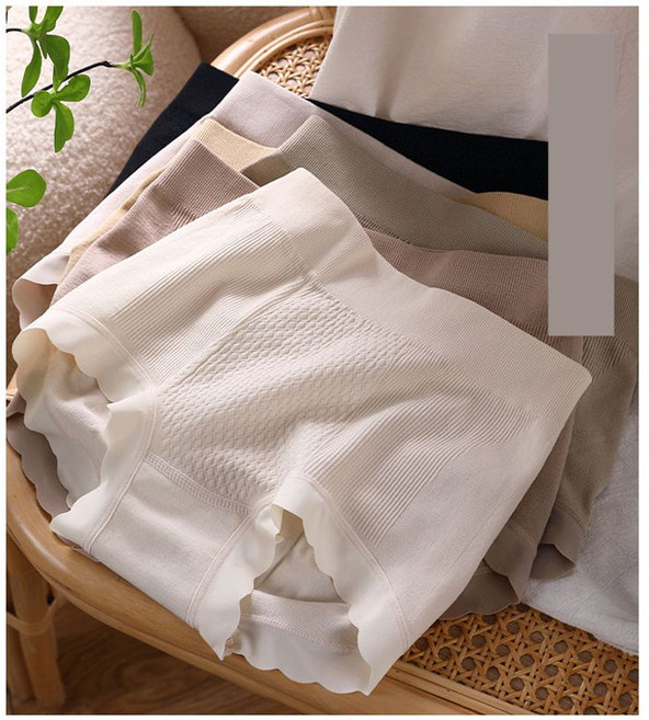 여자 하이웨스트 드로즈 힙업 노라인 위생팬티