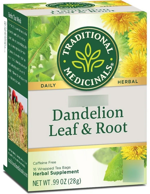 트레디셔널메디시널스 허벌 티 단델리온 리프 & 루트, 1.75g, 16개입, 1개 - 쿠팡