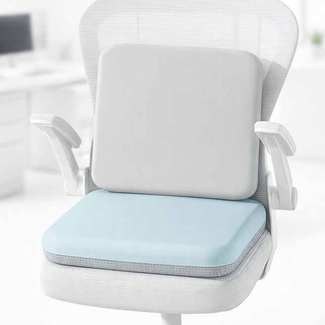 ROYAI ONE 편안한 의자 방석 사각 메모리폼 식탁의자 방석