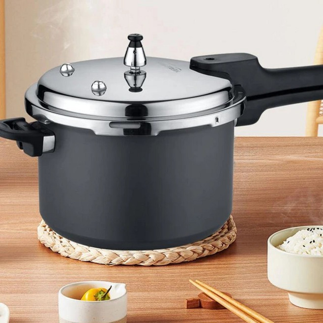 Panci Presto Stovetop 不沾鍋身堅硬防刮壓力鍋, Grey灰色20Cm/4公升, 1個, 4L