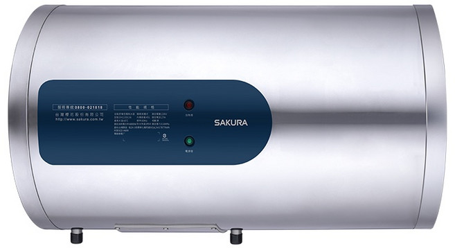 櫻花牌 EH1230A6 EH1230L 12加侖速熱型電熱水器，白鐵內桶儲熱式熱水器，家庭節能首選, EH1230LS6(橫掛式),不含安裝(空機價格)