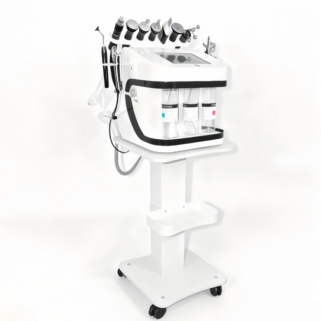 미용기기카트 이동식 미용기기선반, 1개, 흰색
