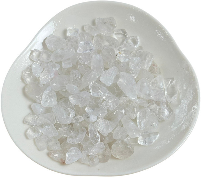 白水晶碎石~100g/單位, 白水晶