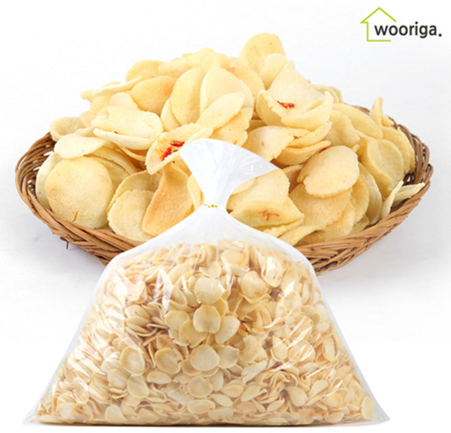 신콩칩 스낵 2kg 카사바칩 대용량과자, 1개