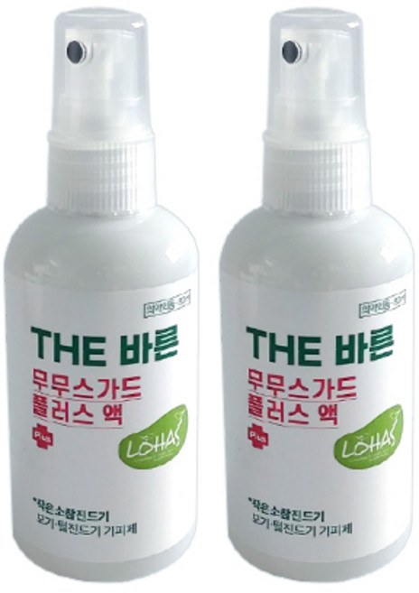 국보 휴대용 모기기피제 / The바른 무무스가드 플러스액 80mL (사용기한26.6.29 임박할인), 2개