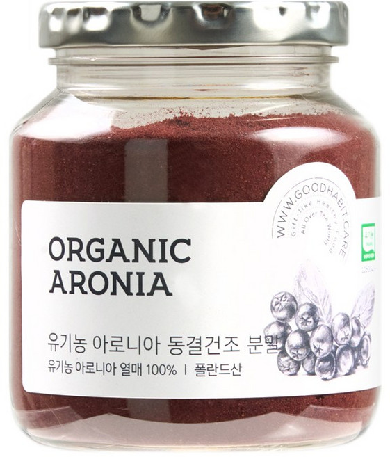 착한습관 유기농 동결건조 아로니아 분말 150g 1개