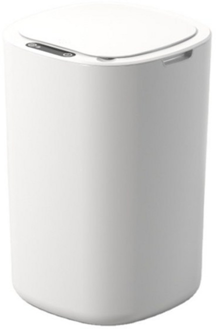 스마트 모션 자동센서 휴지통 10리터 일반형, 화이트