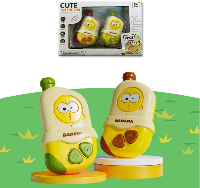 [1+1] 어린이무전기 세트 어린이워티토키 무전기장난감 어린이집어린이날선물 유치원어린이날선물, 1개