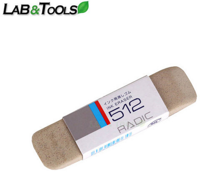 랩앤툴스 경도 시험용 지우개 512 표면 마모도 테스트, 1개