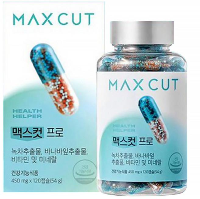 헬스헬퍼 맥스컷 프로, 120정, 1개