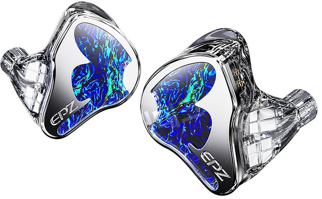 EPZ K9 9드라이버 유선 이어폰 전원 어댑터 내장 인이어 높은 비용 효율성 맞춤형 디자인, 실버 스탠다드