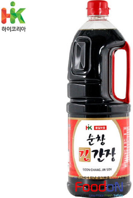 [하이코리아] 순창 진간장 1.8L, 1개
