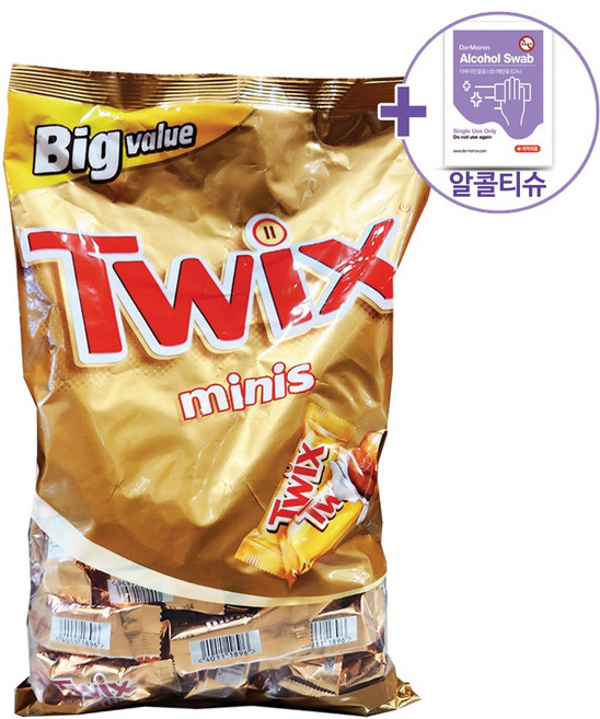 코스트코 마즈 트윅스 미니스 1400G + 더메이런손소독제, 1.1kg, 1개